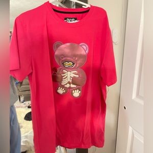 Pink Skeleton Bear T-Shirt